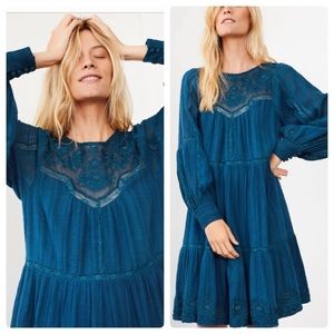 Sharon embroidered tunic dress
